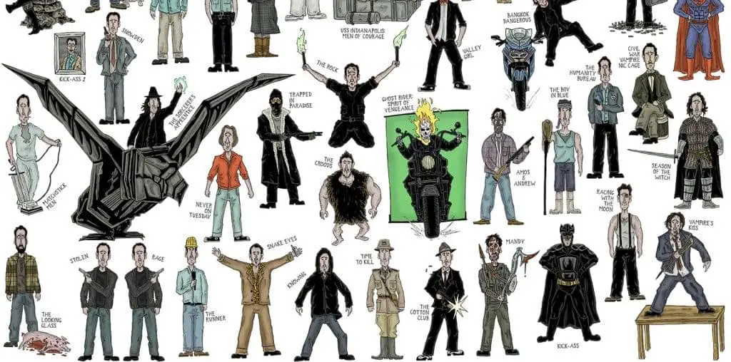 Every Character Nicolas Cage Ever Played image