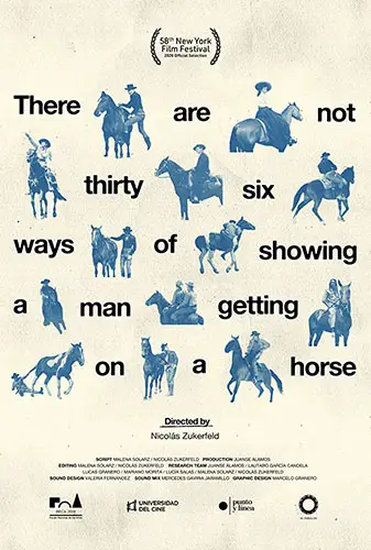 There Are Not Thirty-six Ways of Showing a Man Getting on a Horse  Image