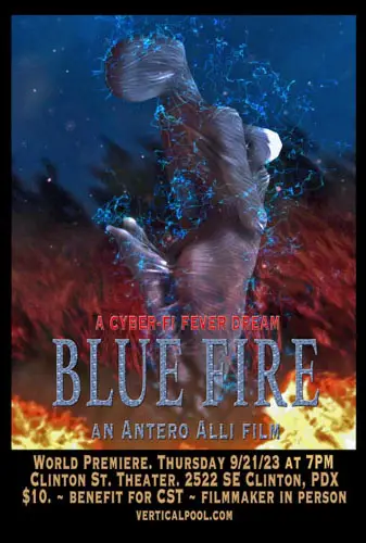 Blue Fire Image