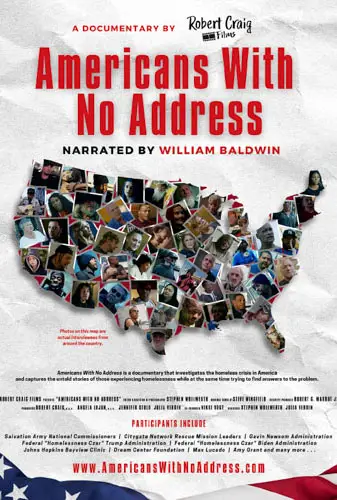 American With No Address Image