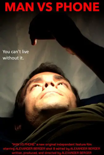 Man vs Phone Image