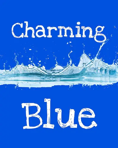 Charming Blue Image