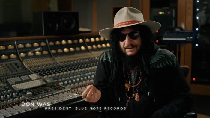 Don Was in the studio in The Best of the Best: Jazz from Detroit