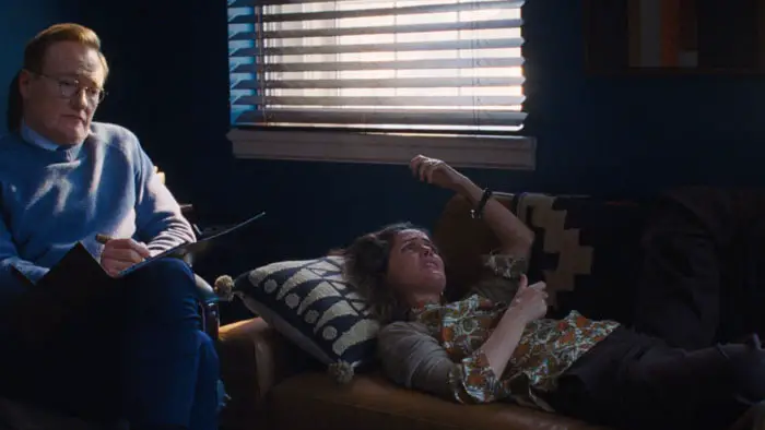 Rose Byrne as Linda during a therapy session in If I Had Legs, I’d Kick You (2025)