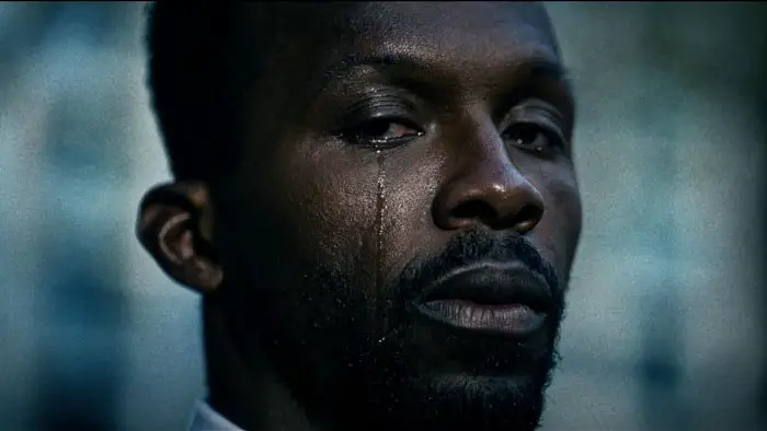 The official Sway (2025) poster released by Breaking Glass Pictures, showcasing the ensemble cast and the thriller’s high-stakes atmosphere as Sway races to find his missing brother Cy.