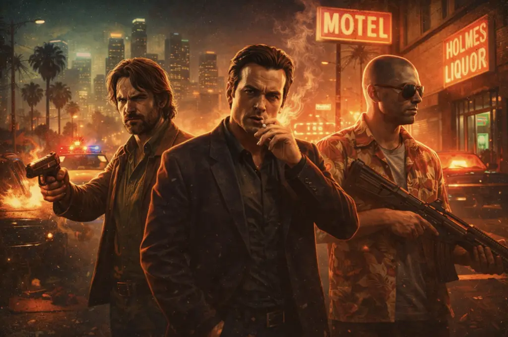 The Anti-Hero Renaissance: GTA 5’s Debt to New Hollywood Cinema Image